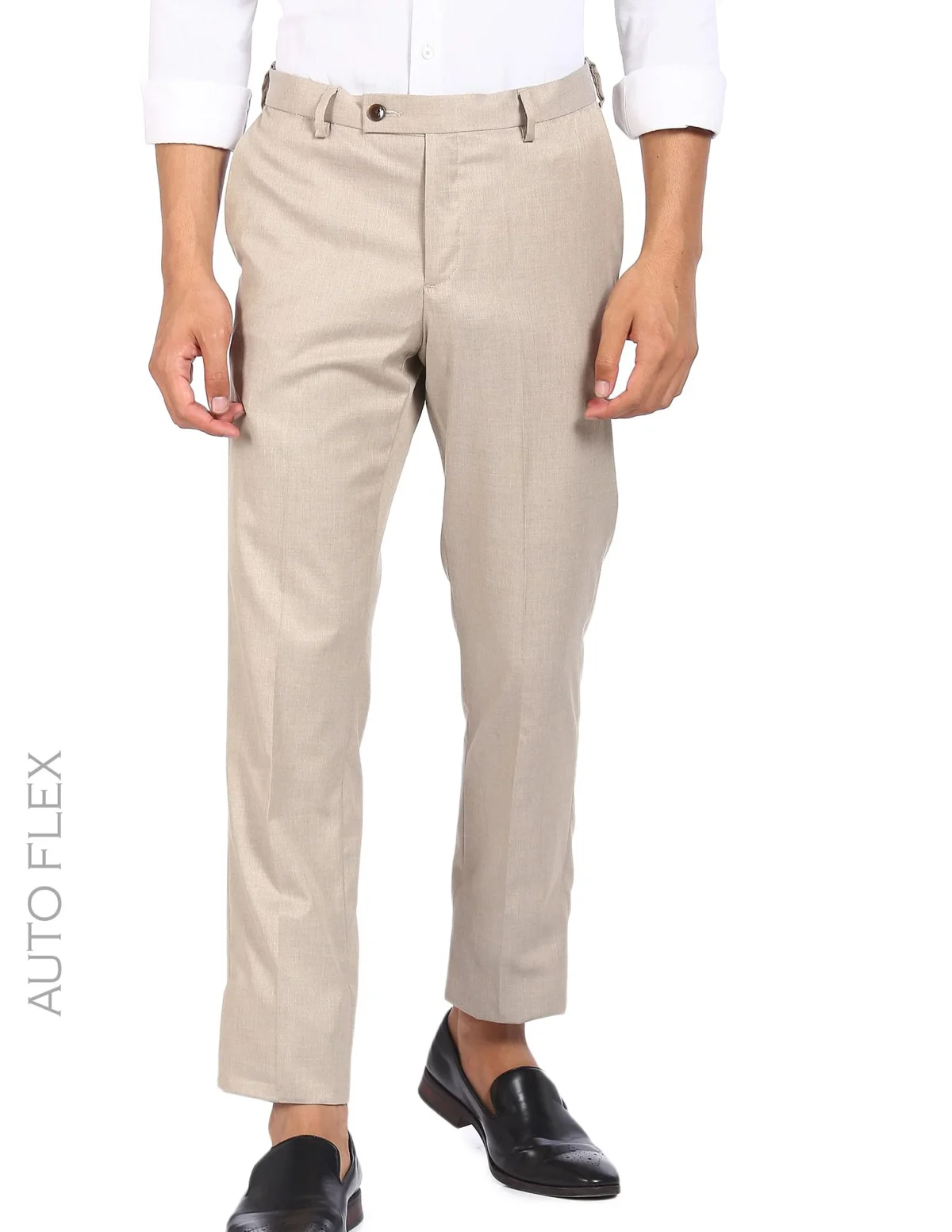 Arrow Sports Bronson Slim Fit Autoflex Trousers Buy Arrow Sports Bronson  Slim Fit Autoflex Trousers Online at Best Price in India  NykaaMan